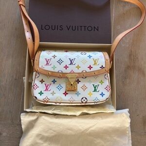 Louis Vuitton Murakami Takashi Monogram Multicolor Solonge Shoulder Bag